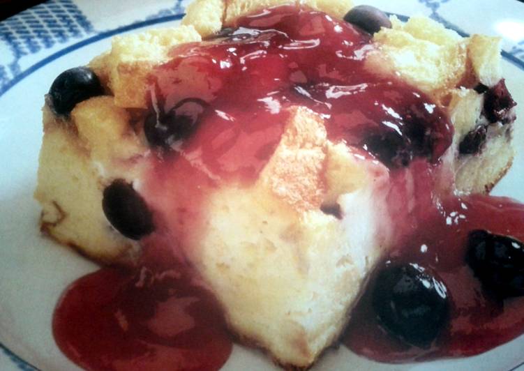 Recipe: Yummy Blueberry French Toast