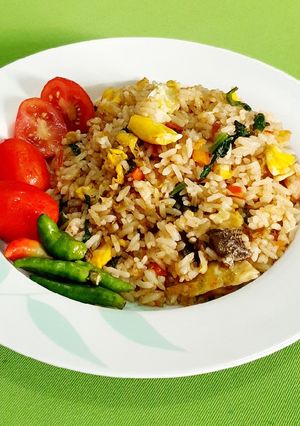 Foto resep Nasi Goreng Bawang ala Tin