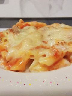 Una foto de Macarrones estilo lasaña