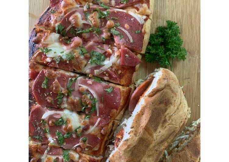 Resep 042. Pizza Arab yang Lezat
