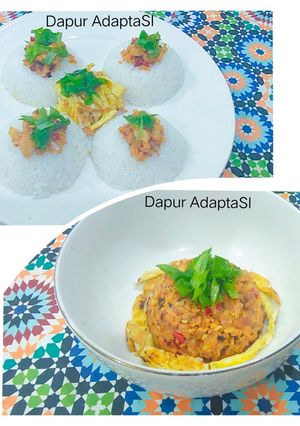 Foto resep Nasi Super Tabah Ikan Nila Panggang Kecap Penyayang 🙏🏻😇🤍👍🏻