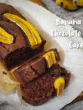 Banana Chocolate Cake (tanpa terigu)