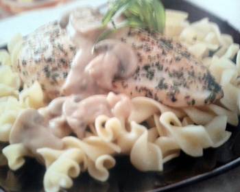 The New Way Serving Recipe Saucy Tarragon Chicken Delicious and Healthy