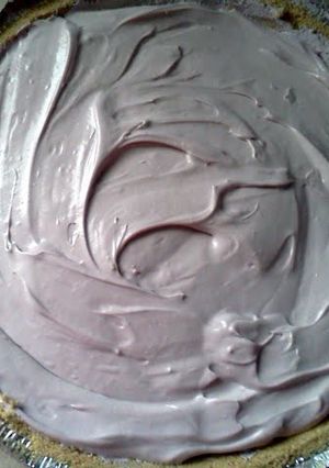 A picture of Kool -Aid pie.