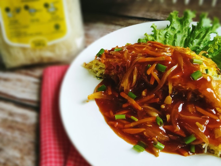 Resep Fu Yung Hai (Kreasi Bihun AAA) Anti Gagal