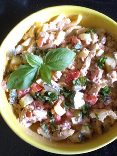 Saláta joghurtos öntettel recept fotója