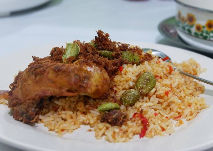 Nasi Goreng Jawa (Ayam+Pete)