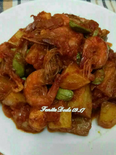 Foto resep Sambal Goreng Kentang Udang