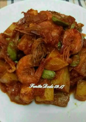 Foto resep Sambal Goreng Kentang Udang