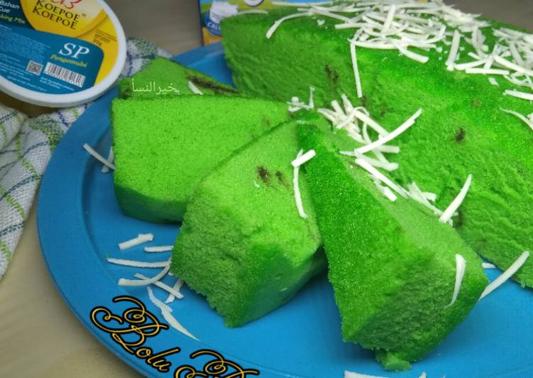 Resep 21. Bolu Pandan Kukus (no mixer) anti gagal Anti Gagal