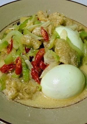 Foto resep Sayur jipang rambak santan yummy 😋
