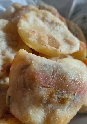 Foto resep Cireng isi baso daging pedas mantul.