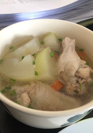 รูปของ แกงจืดฟักน่องไก่