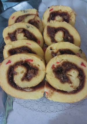 Foto resep Bolu gulung abon happycall