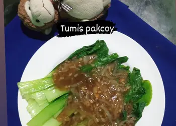 Resep Populer Tumis pakcoy saus tiram Enak Bergizi