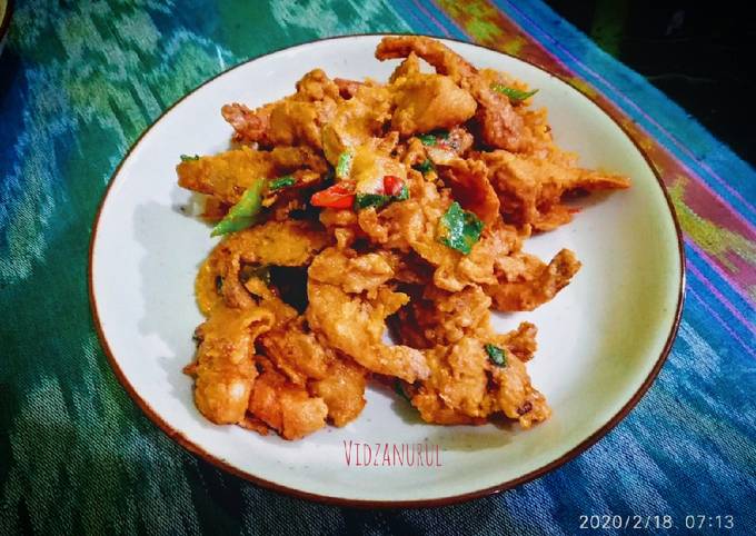 Udang Saos Telor Asin