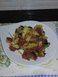 Patatas a lo corned beef