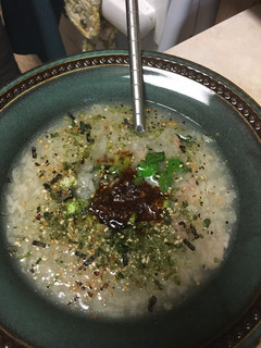 A picture of Congee for the Instant Pot.