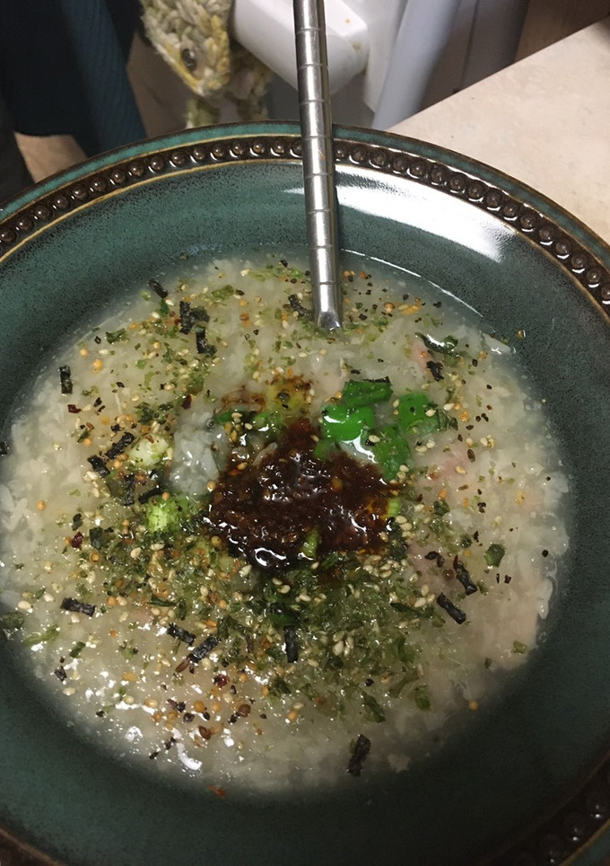 A picture of Congee for the Instant Pot.