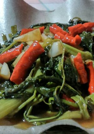 Foto resep Tumis Kangkung Rumahan