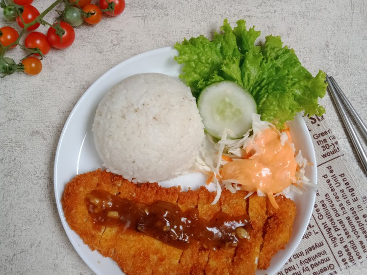 Cara Bikin Chicken Katsu Saus Lada Hitam Gampang