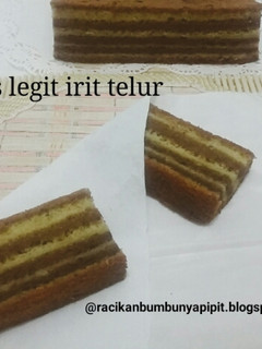 Foto resep Resep Lapis Legit Irit Telur