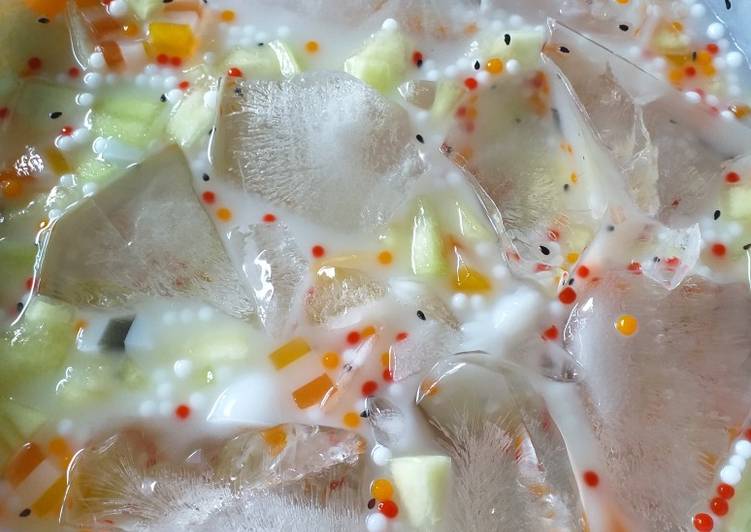 Cara Gampang Membuat Es campur segar Anti Gagal