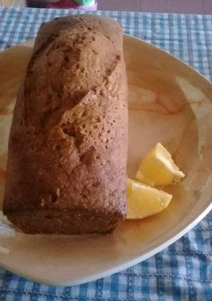 Una foto de Budín integral con ralladura de naranja (requete fácil y rico)