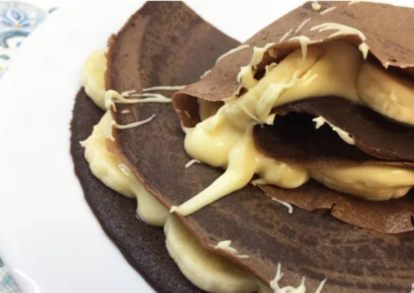 초콜렛 크레페 / Crepas de chocolate