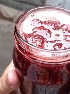 Una foto de Mermelada casera de frutillas