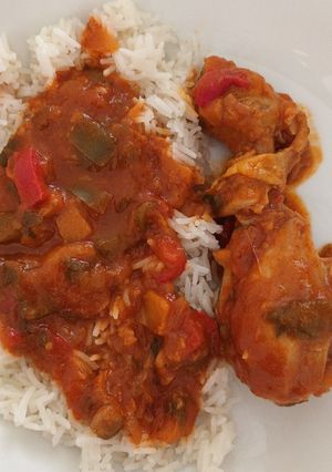 Une photo de Poulet basquaise à ma façon