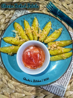 Foto resep Cheese Baked Potato