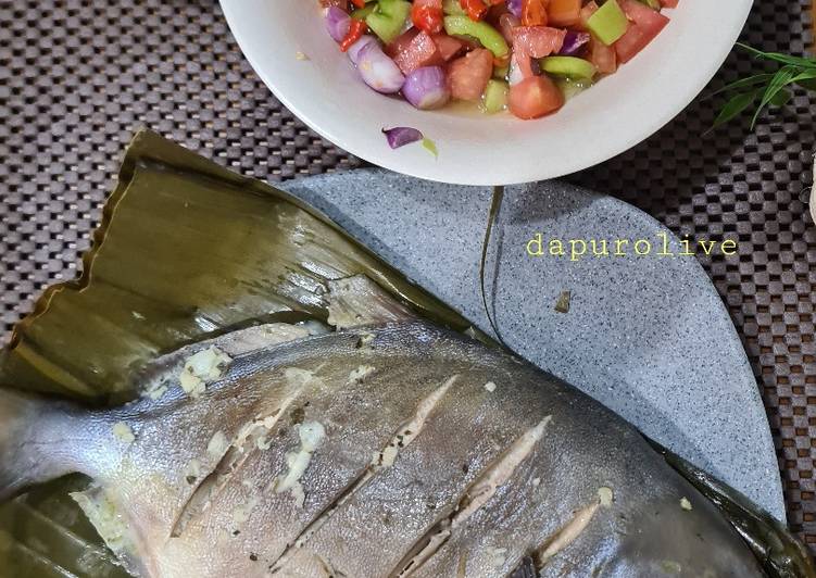 Resep Fish Steam aka Pepes Ikan sambal dabu-dabu, Bisa Manjain Lidah
