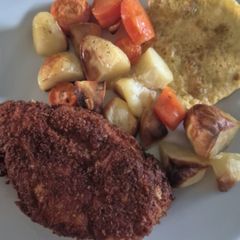 Chicken in Homemade Breadcrumbs A picture of Chicken in Homemade Breadcrumbs.