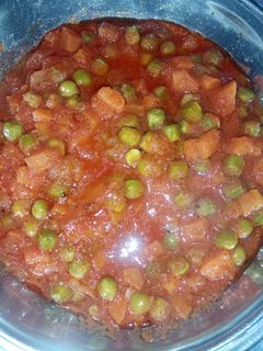 صورة لوصفة بسله (بازيلا) وجزر بطماطم 🥘😋