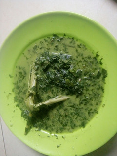 Foto resep Sayur daun ubi tumbuk