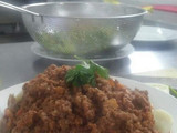 Ñoquis con salsa boloñesa