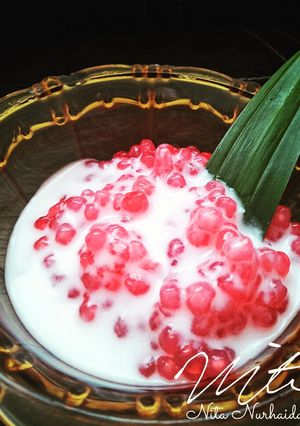 Foto resep Bubur sagu mutiara simple