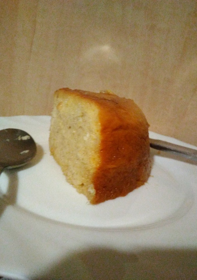 Una foto de Flan de coco