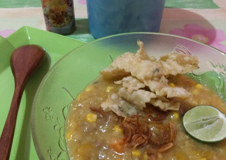 Resep Bubur kari Anti Gagal