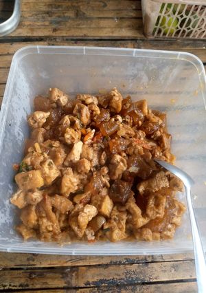 Foto resep Sambal Goreng Basah Tahu, Tempe dan Cecek Sapi