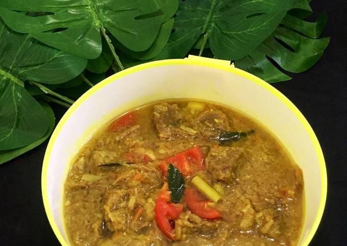 Resep: Daging Sapi Bumbu Kuning Enak Terbaru