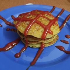 Onion Pancakes A picture of Onion Pancakes.