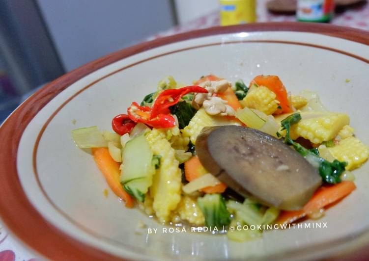 Tumis Sayur Bumbu Miso