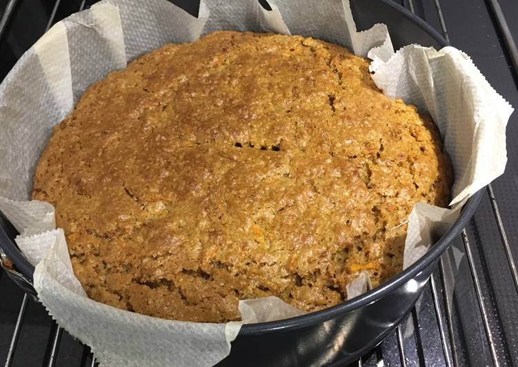 Recipe of Quick Carrot cake with no nuts or butter!!!