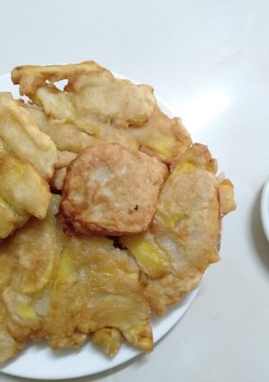 Hình của món Bánh khoai lang bột mì chiên 😛.