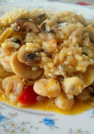 Foto principal de Arroz meloso con rodaballo