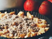 Une photo de crumble huile