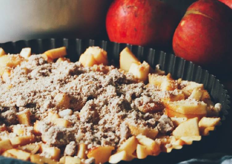 Pas à Faire Speedy Crumble aux pommes a l'huile d'olive