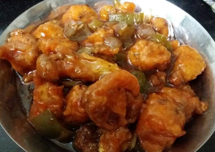 Recipe of Appetizing Cauliflower Manchurian